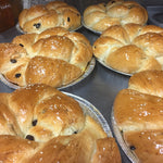 RHS Traditional Sweet Round Challah with Raisins