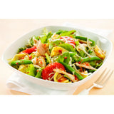 RHS Tossed salad with lettuce, cucumbers, red onions and  cherry tomatoes